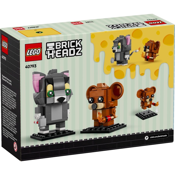 LEGO BrickHeadz – Tom és Jerry figurák