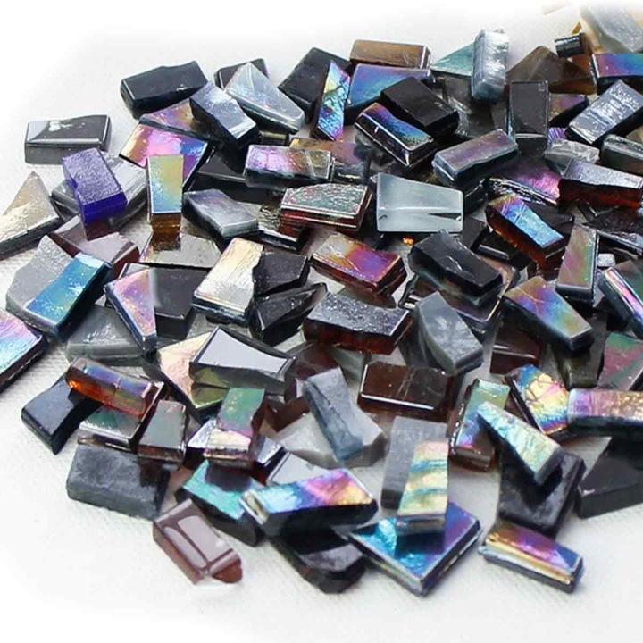 Set fragmente mozaic, Enforose, sticla culori amestecate 1kg