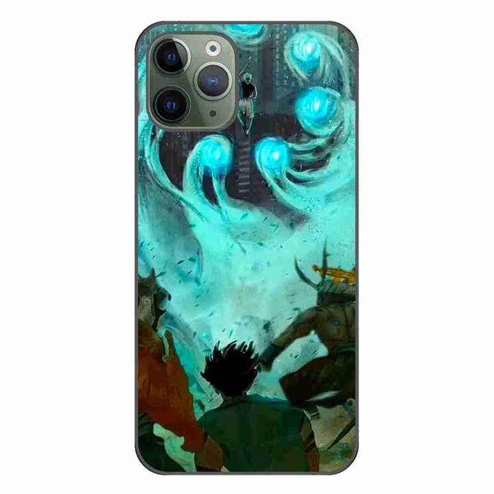 Калъф, съвместим с Apple iPhone 11 Pro Max Silicon Gel Tpu Модел Satoru vs Sukuna