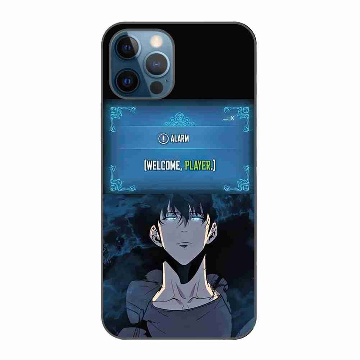 Калъф, съвместим с модел Apple iPhone 12 Pro Max Silicon Gel Tpu Solo Leveling Welcome