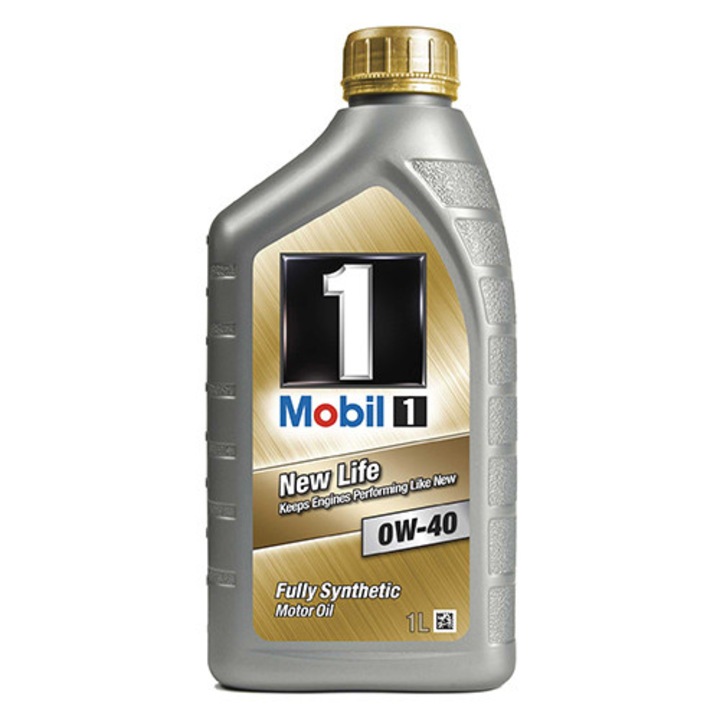 Моторно масло MOBIL 1 NEW LIFE 0W-40 1 литър