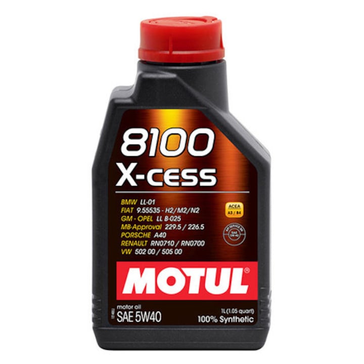 Моторно масло MOTUL 8100 X-CESS 5W-40 1 литър