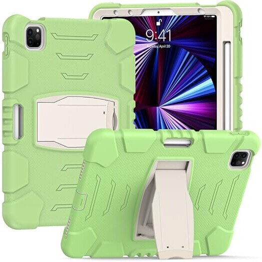 Husa tableta pentru iPad 11 2018/20/21, verde