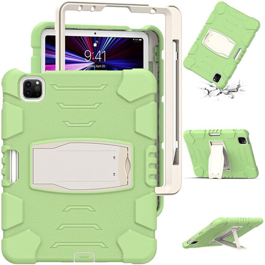 Husa tableta pentru iPad 11 2018/20/21, verde