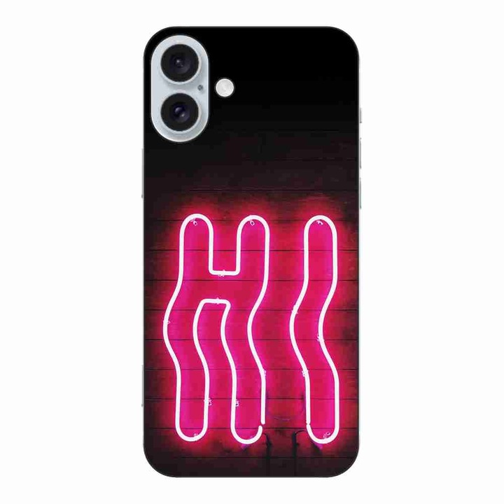 Кейс, съвместим с Apple iPhone 16 Plus Silicone Gel Tpu Модел Neon Hi