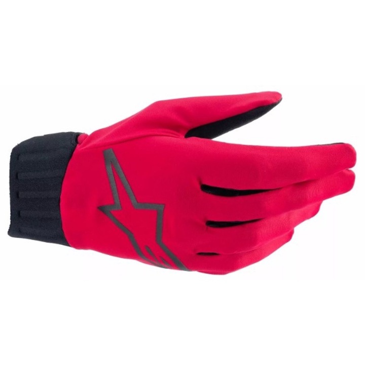 Manusi motocross ALPINESTARS A-DURA RAIN RED FLUO, Marime: S
