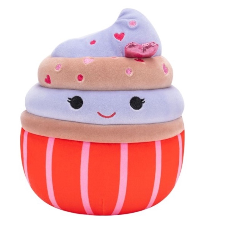 Squishmallows - Плюшена играчка Squad 22, Valentine's Day - Muffin Tess, 19 cm