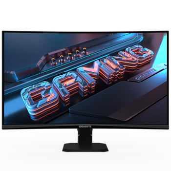 Monitor Gaming GIGABYTE GS27QCA , 27", VA, QHD, 2560 x 1440, 180Hz , HDMI, Display Port, Curbat, 1ms, Negru
