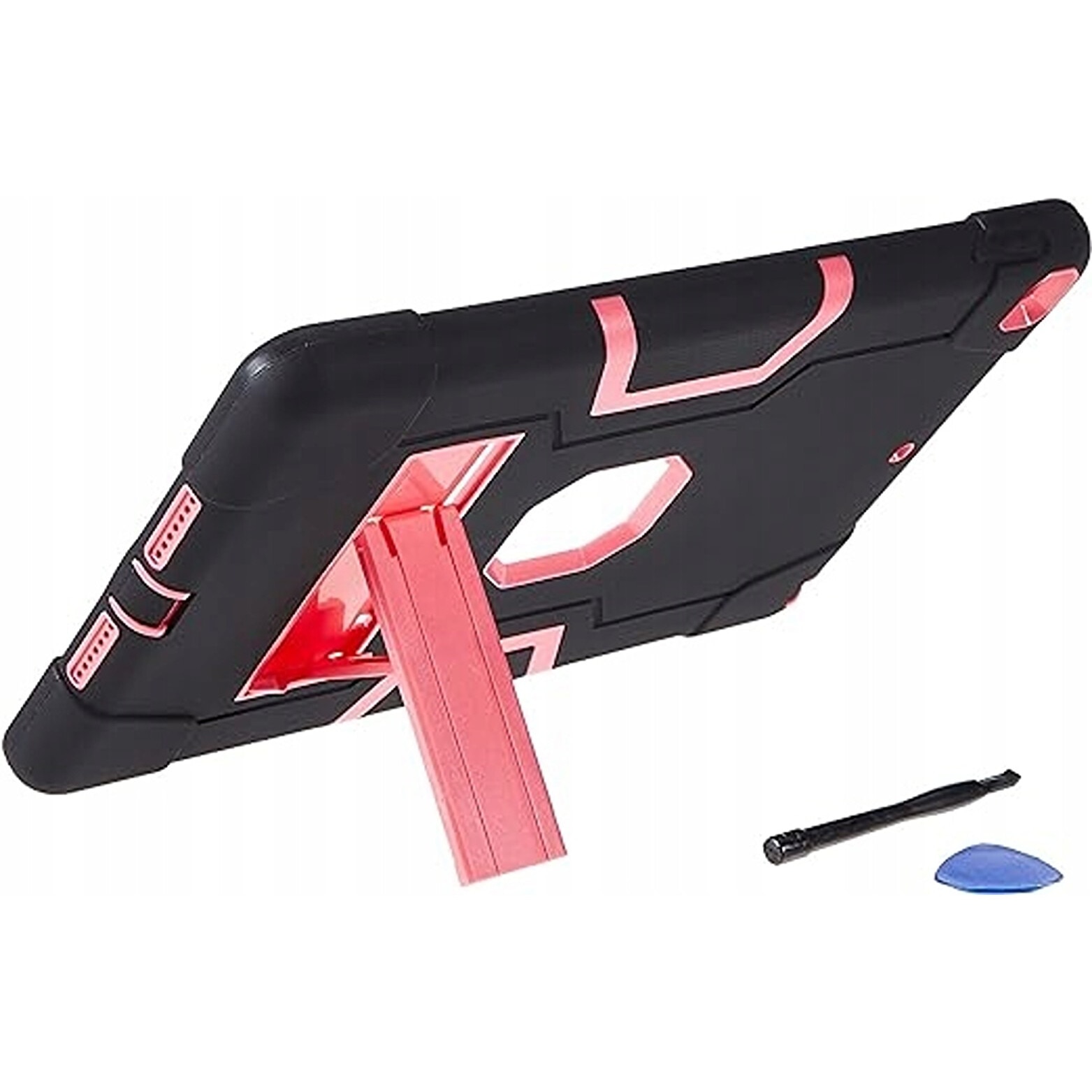 Husa tableta cu suport pentru iPad 10.2", roz, 3 piese