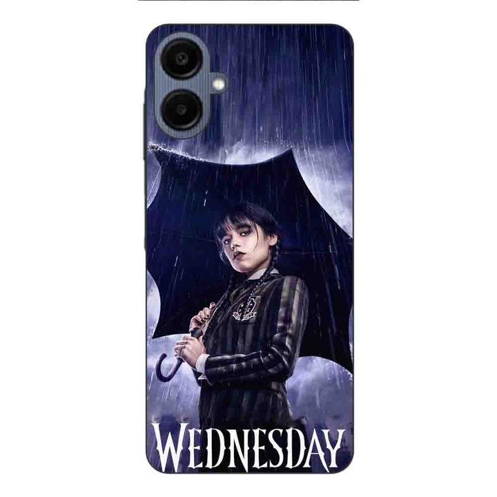 Кейс, съвместим със силиконов гел Tpu модел Samsung Galaxy A06 Wednesday Umbrella