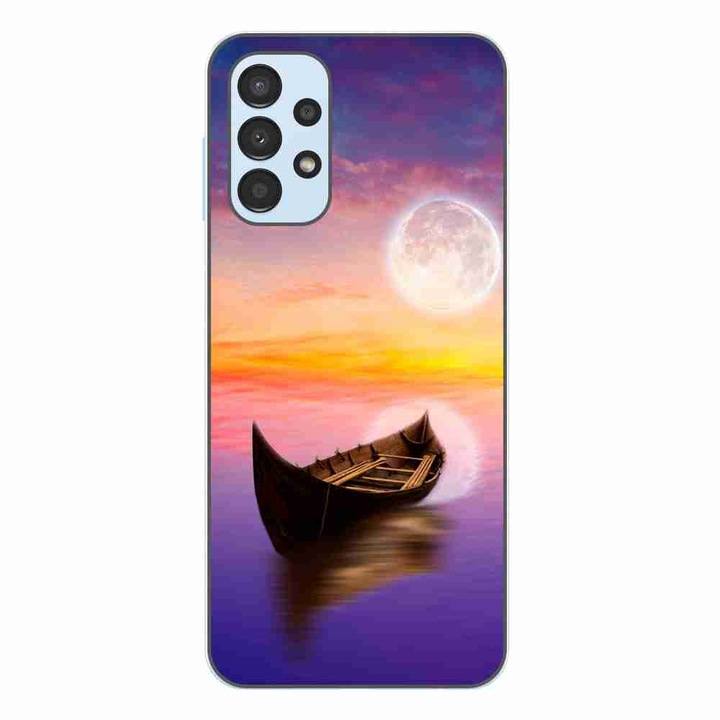 Кейс съвместим с Samsung Galaxy A33 5G Силиконов гел Tpu Модел Moonlit Serenity