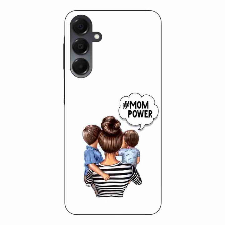 Husa compatibila cu Samsung Galaxy A16 Silicon Gel Tpu Model Mom of Boys