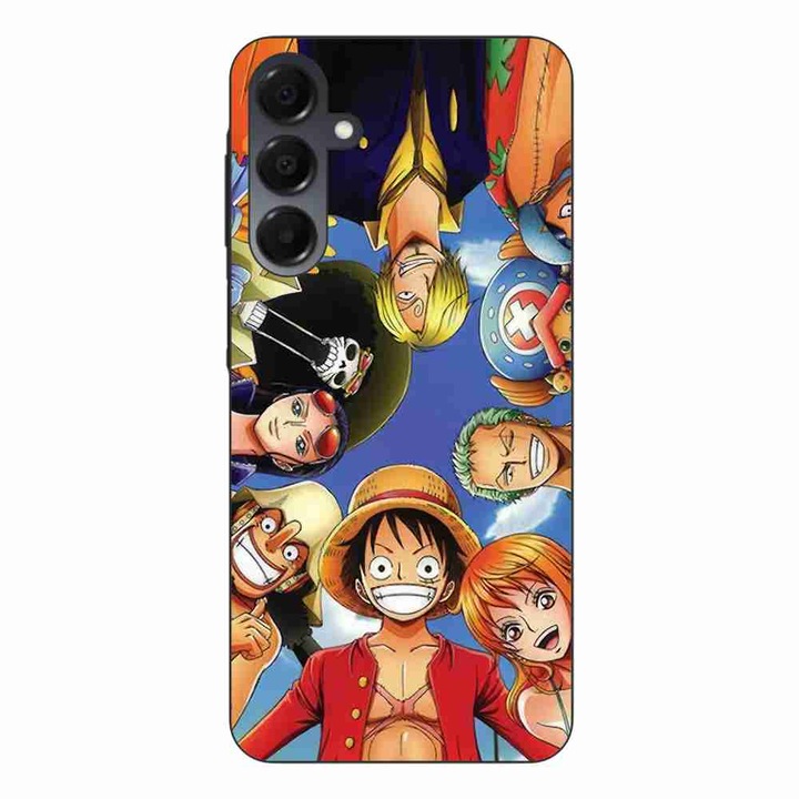 Husa compatibila cu Samsung Galaxy A16 Silicon Gel Tpu Model One Piece Crew