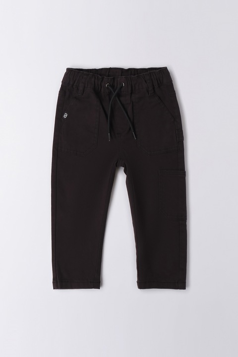 Sarabanda, Húzózsinóros pamuttartalmú szabadidőnadrág, Sötétbarna