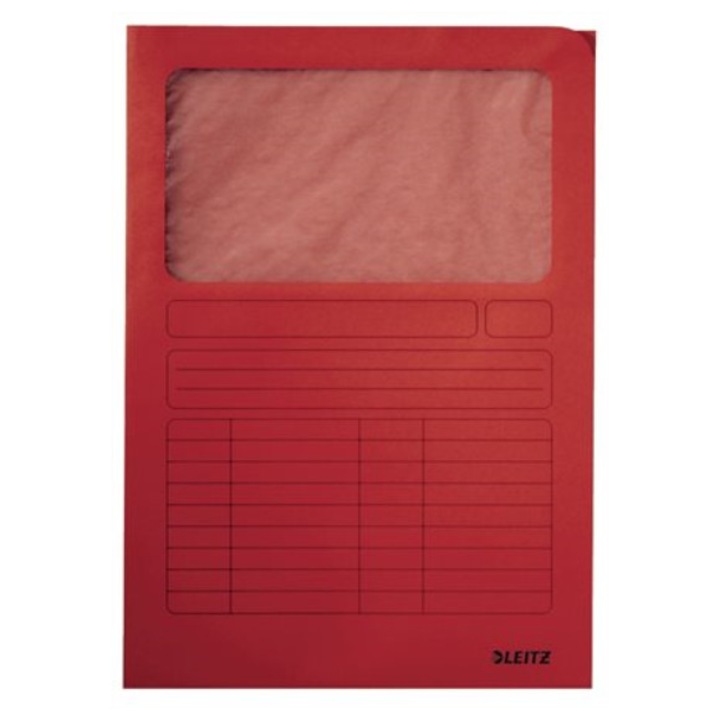 Dosar, Leitz, A4, Rosu