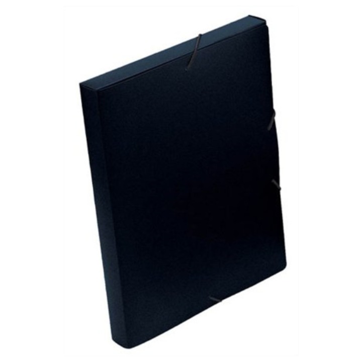 Dosar, Viquel, PP, A4, 30mm, Negru