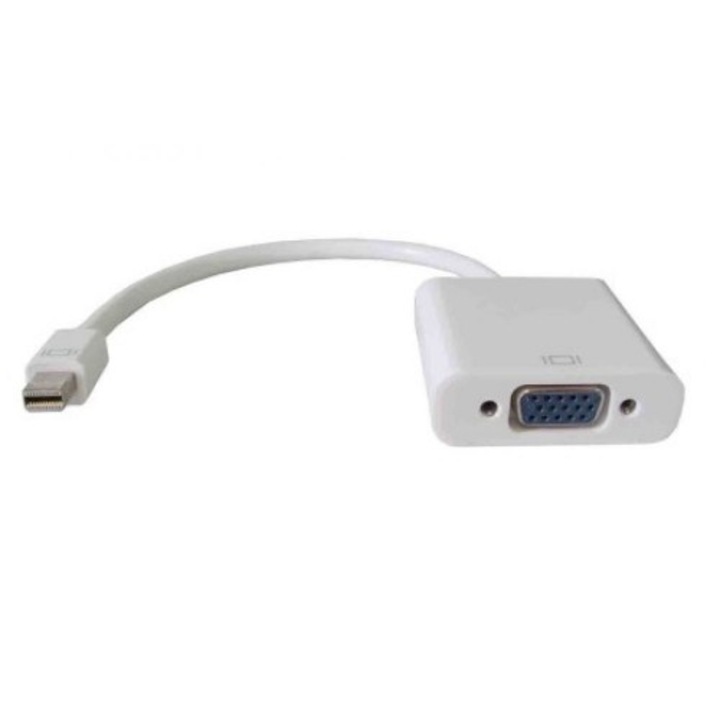 Преходник mini DisplayPort (DP) мъжки - VGA женски, DeTech