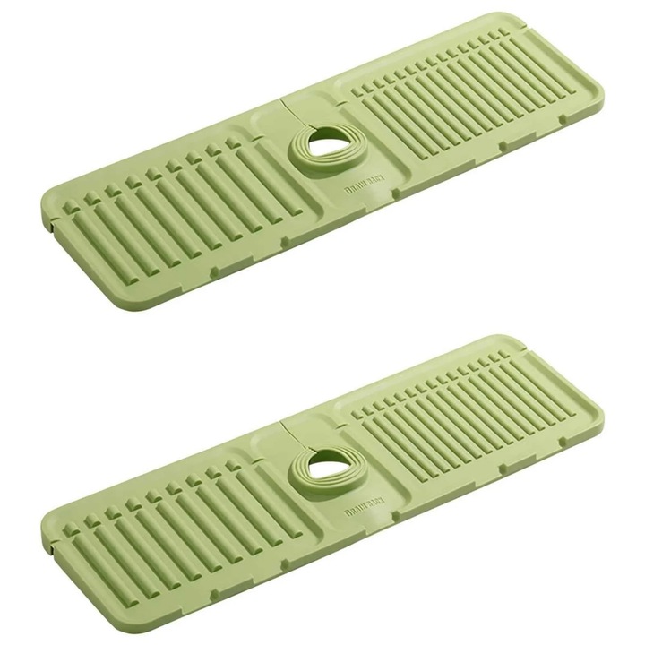 Комплект от 2 подложки за мивка 44,5х14,5см, за многократна употреба, многоцветни