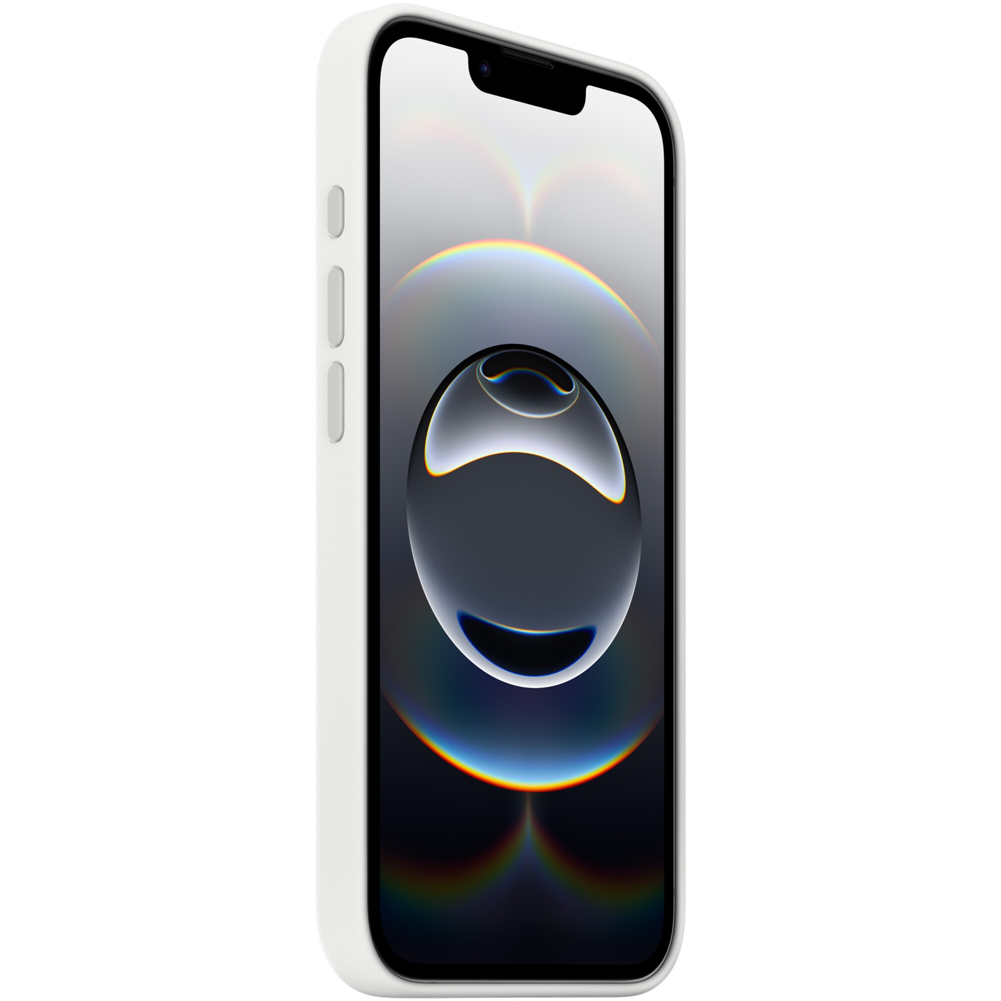 Husa de protectie Apple Silicone Case pentru iPhone 16e, White