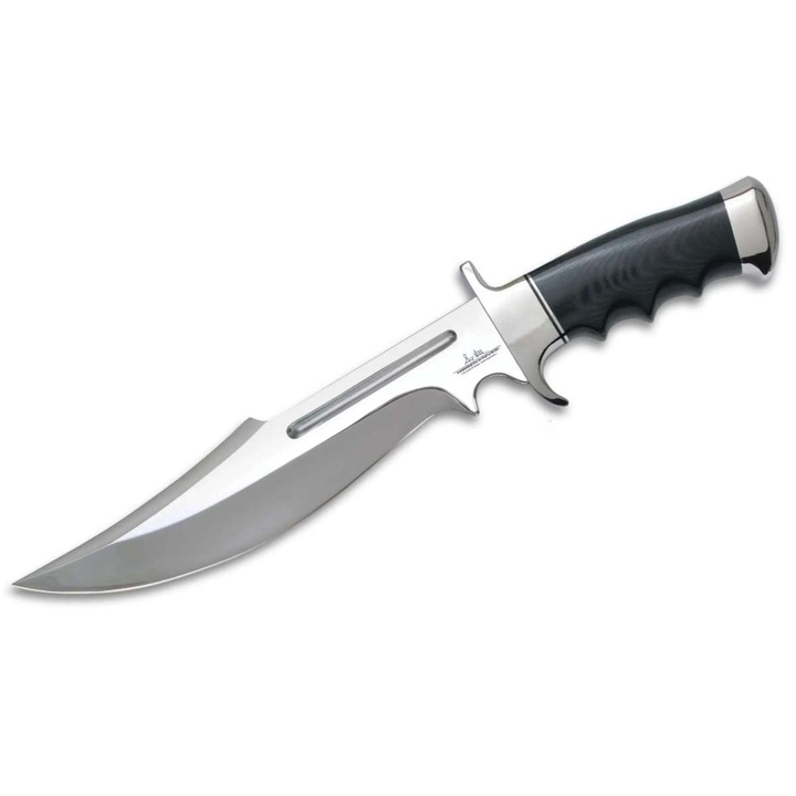 Cutit United Cutlery Gil Hibben Legionnaire, lama Bowie, replica exacta a celui folosit in filmul Expendables 2, cu certificat semnat