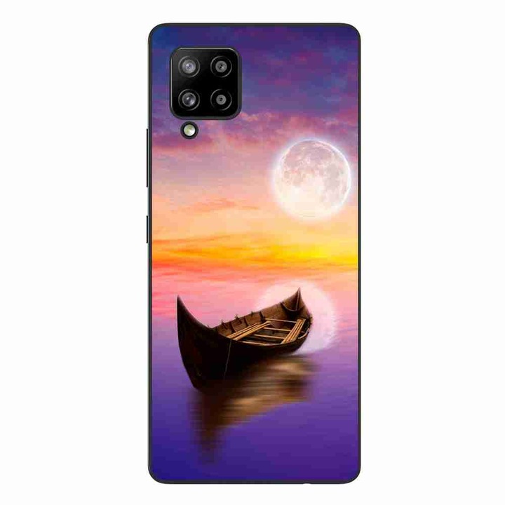 Кейс съвместим с Samsung Galaxy A42 5G Силиконов гел Tpu Модел Moonlit Serenity