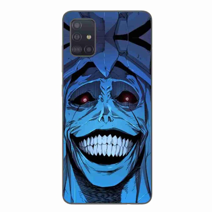 Husa compatibila cu Samsung Galaxy A71 Silicon Gel Tpu Model Solo Leveling Smile