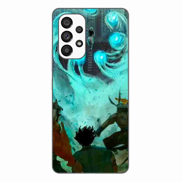 Калъф, съвместим с Samsung Galaxy A53 5G Силиконов гел Tpu Модел Satoru vs Sukuna