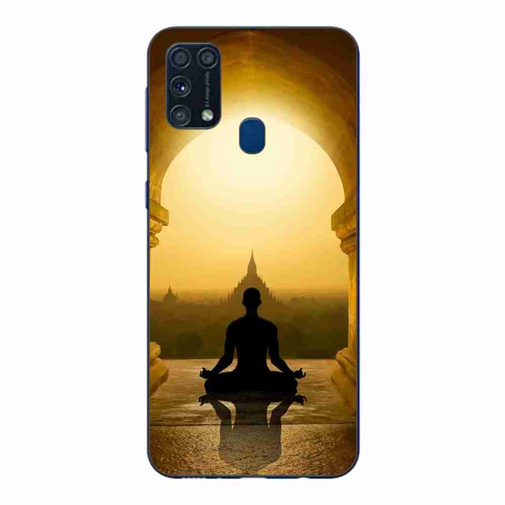 Husa compatibila cu Samsung Galaxy M21S, M31 Silicon Gel Tpu Model Meditation
