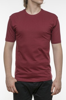 Tricou INDEEWAY, bumbac, grena, Rosu Bordeaux Tricou INDEEWAY, bumbac, grena, Rosu Bordeaux