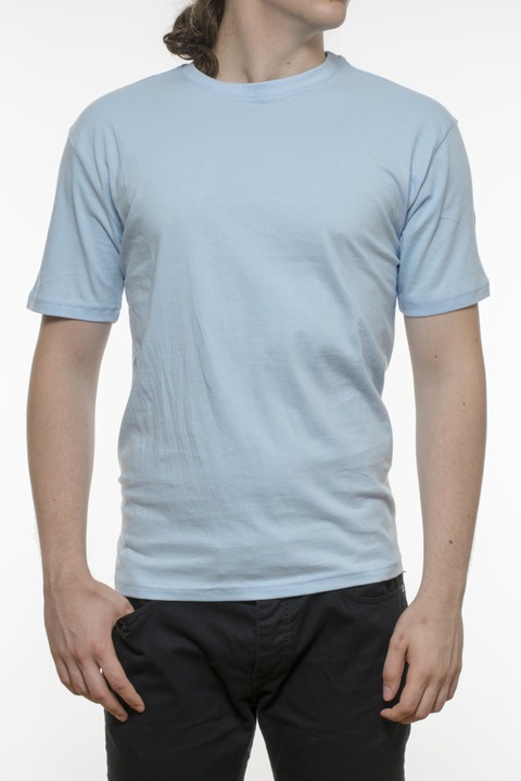 Tricou INDEEWAY, bumbac, bleu, Albastru deschis