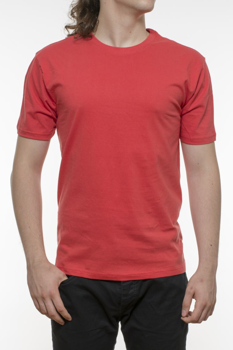 Tricou INDEEWAY, bumbac, corai, Corai