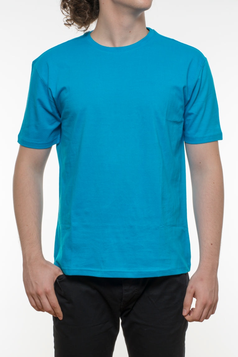 Tricou INDEEWAY, bumbac, albastru ocean, Albastru ocean