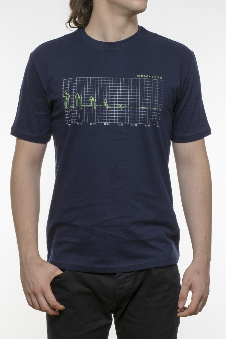 Tricou INDEEWAY, bumbac, Albastru inchis