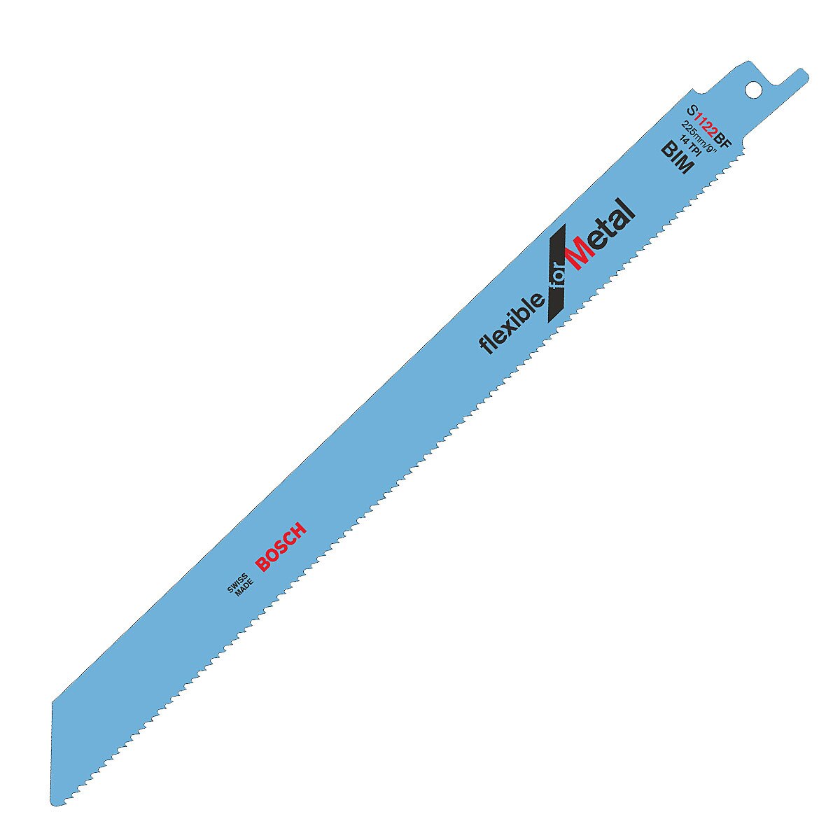 Panza de ferastrau sabie Bosch S 1122 BF, pentru metal, Flexible for Metal, 225 mm