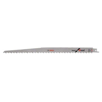 Set de 5 panze de ferastrau sabie Bosch S 1617 K pentru lemn, Basic for Wood, 300 mm Set de 5 panze de ferastrau sabie Bosch S 1617 K pentru lemn, Basic for Wood, 300 mm