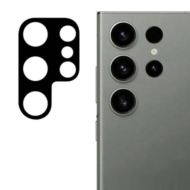 Folie de protectie camera pentru Samsung Galaxy S25 Ultra Negru