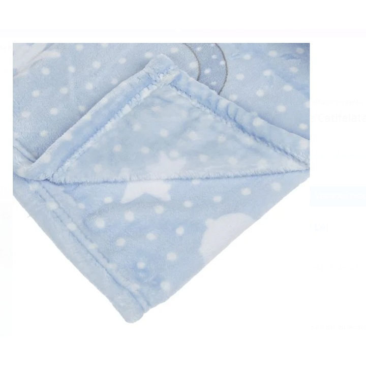 Ciel Bears Velvet babatakaró 90x80cm