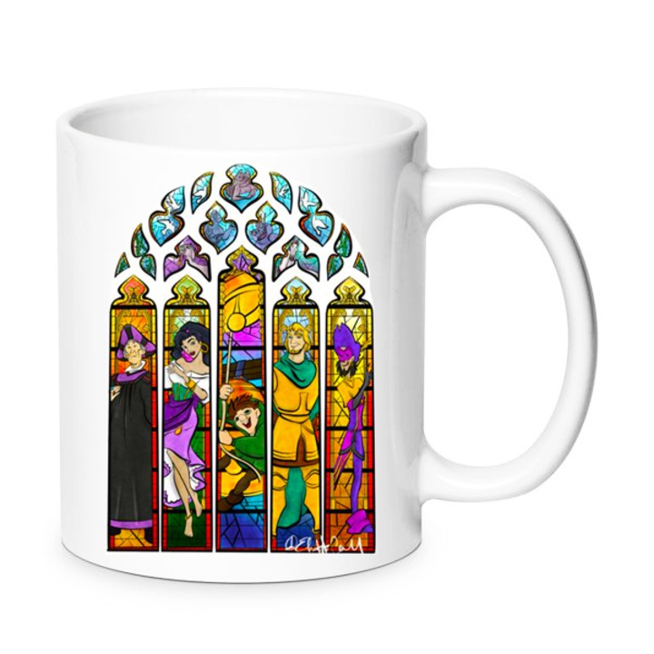 Cana ceramica The Hunchback of Notre Dame, 330ml, Chn