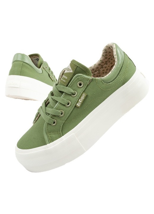 Lee Cooper noi cipo [LCW-25-31-3449L] Platform, zold, Zöld