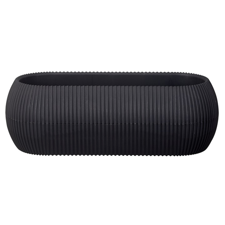 HORECANO HOME Ghiveci pentru cactus, Nr. 1 - 20,8x8,7xh6,8cm 550ml, antracit