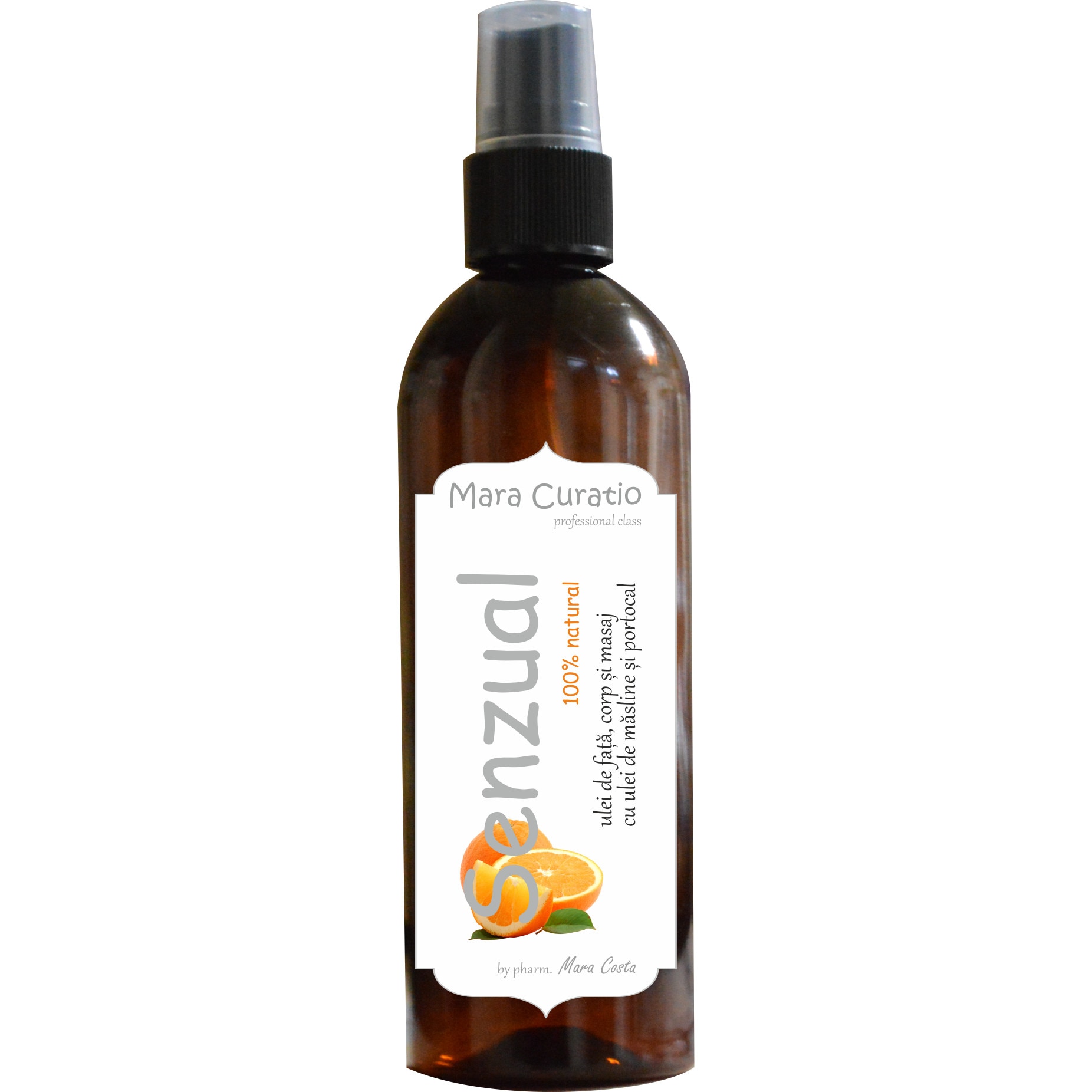Ulei de corp, Senzual, Mara Curatio, 150 ml, 100% natural