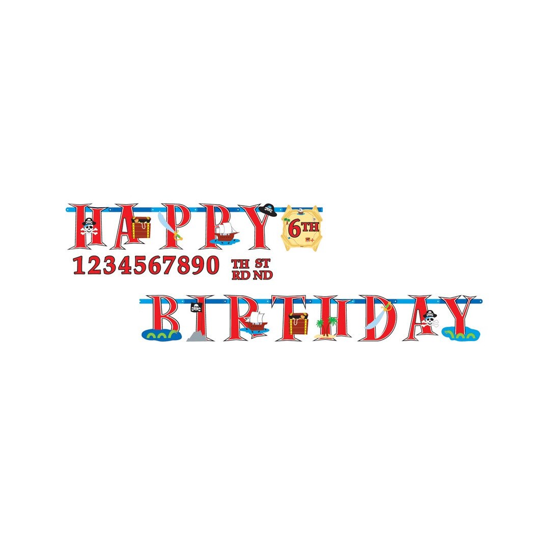 Banner Pirat Amscan AM129578