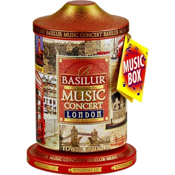 Ceai negru Basilur Music Concert London, 100 gr Ceai negru Basilur Music Concert London, 100 gr