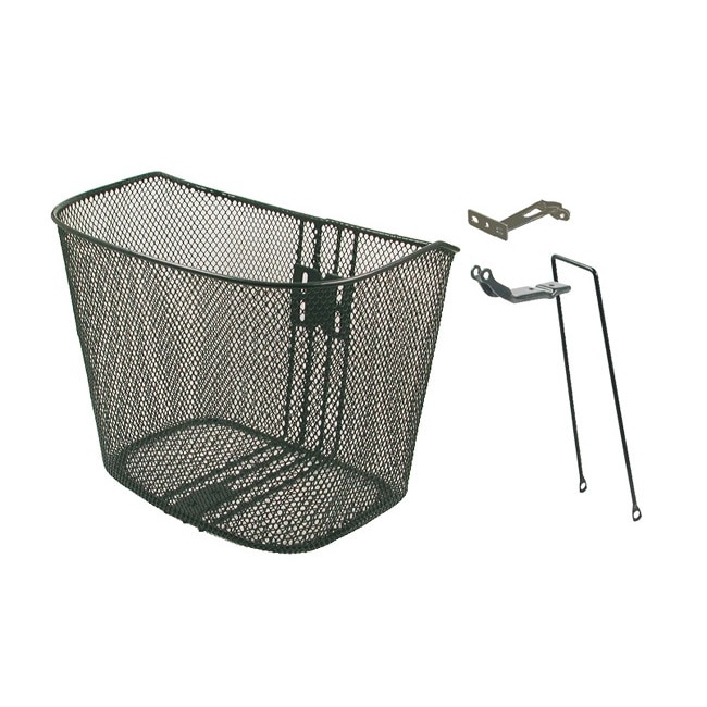 Cos Bicicleta Fier 35x25x26cm Negru