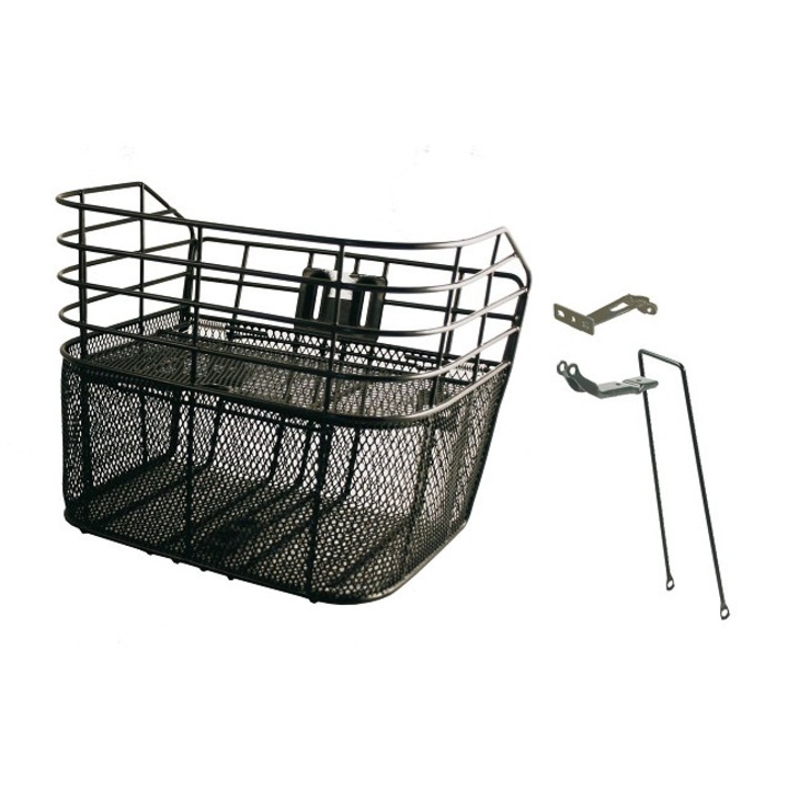 Желязна кошница за велосипед 36x25x27cm черен