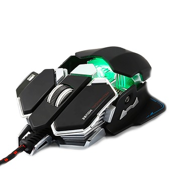 Gaming mouse Akyta AM-3802, rezolutie reglabila, 4000DPI, negru Gaming mouse Akyta AM-3802, rezolutie reglabila, 4000DPI, negru