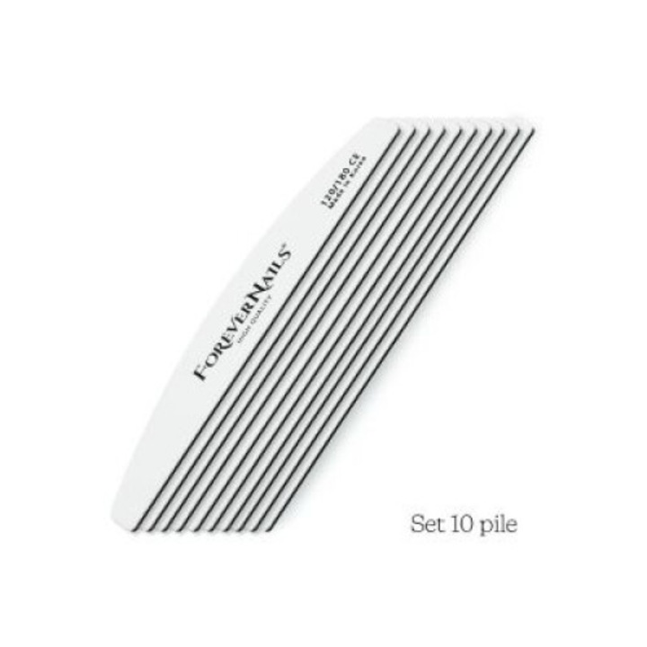 Kit pile ForeverNails semiluna 120/180 (10 buc)
