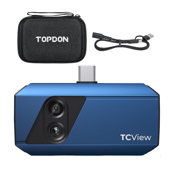 Π’Π΅ΡΠΌΠΎΠΊΠ°ΠΌΠ΅ΡΠ° Π·Π° ΡΠ΅Π»Π΅ΡΠΎΠ½ TOPDON TC001 Plus, Π’ΠΎΠΏΠ»ΠΈΠ½Π½Π° ΡΡΠ²ΡΡΠ²ΠΈΡΠ΅Π»Π½ΠΎΡΡ