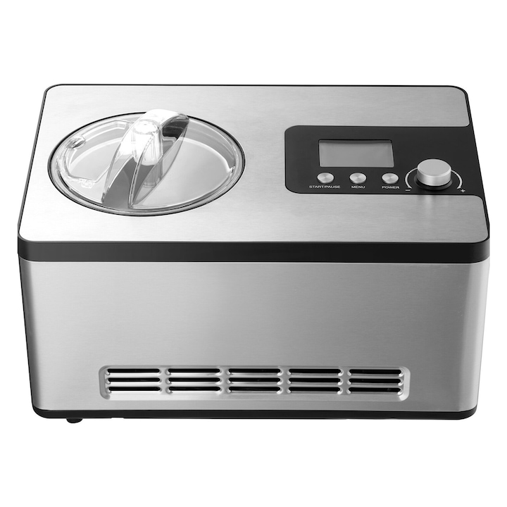 Aparat de inghetata, Vevor, ICE2032-GS, Capacitate 2 l, Putere 180 W