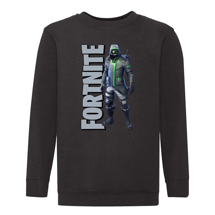 Bluza copii sweatshirt Fortnite Battle Royale PC Epic Games OPT Archetype 1, Negru